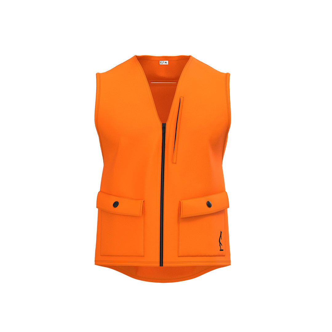 Deluxe Blaze Orange Safety Vest – Novix Outdoors